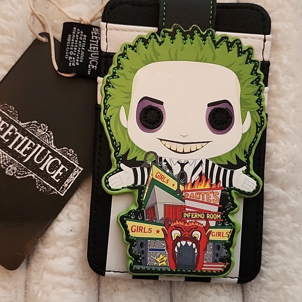 Loungefly Beetlejuice Dante's Inferno Room Card Case